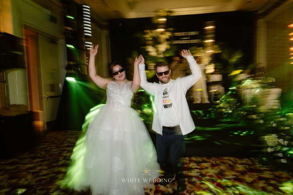 trang tri tiec cuoi green land white wedding 9 2