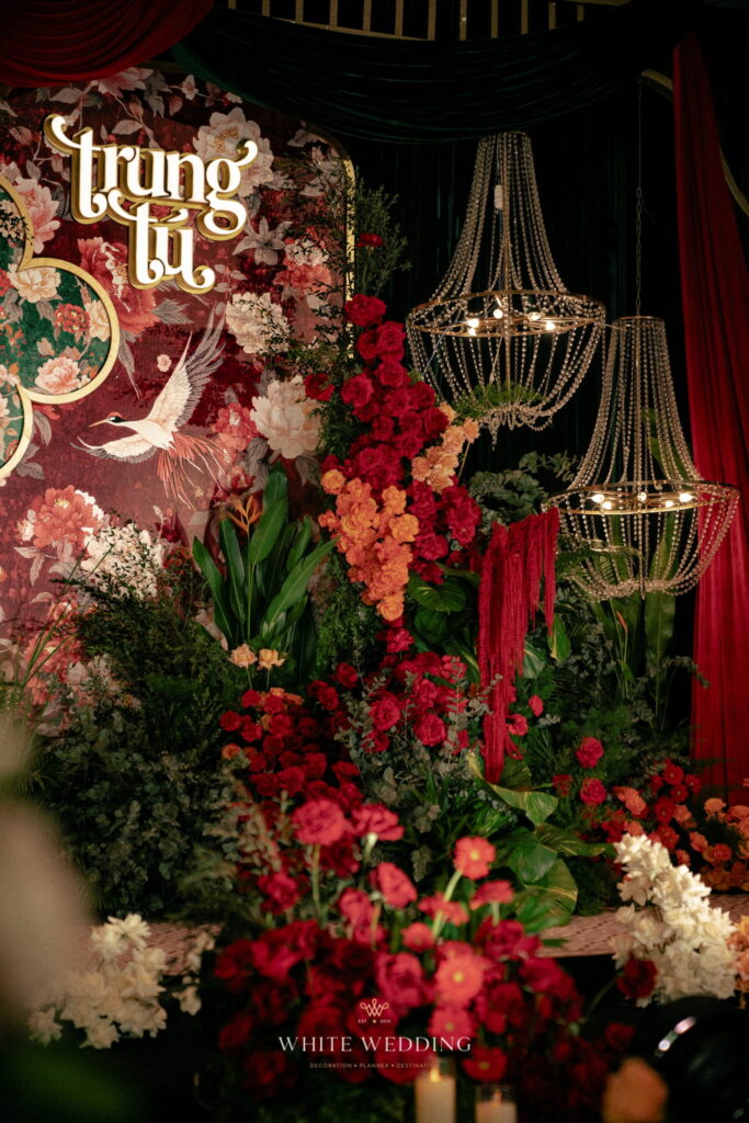 trang tri tiec cuoi indochine crystal white wedding 19
