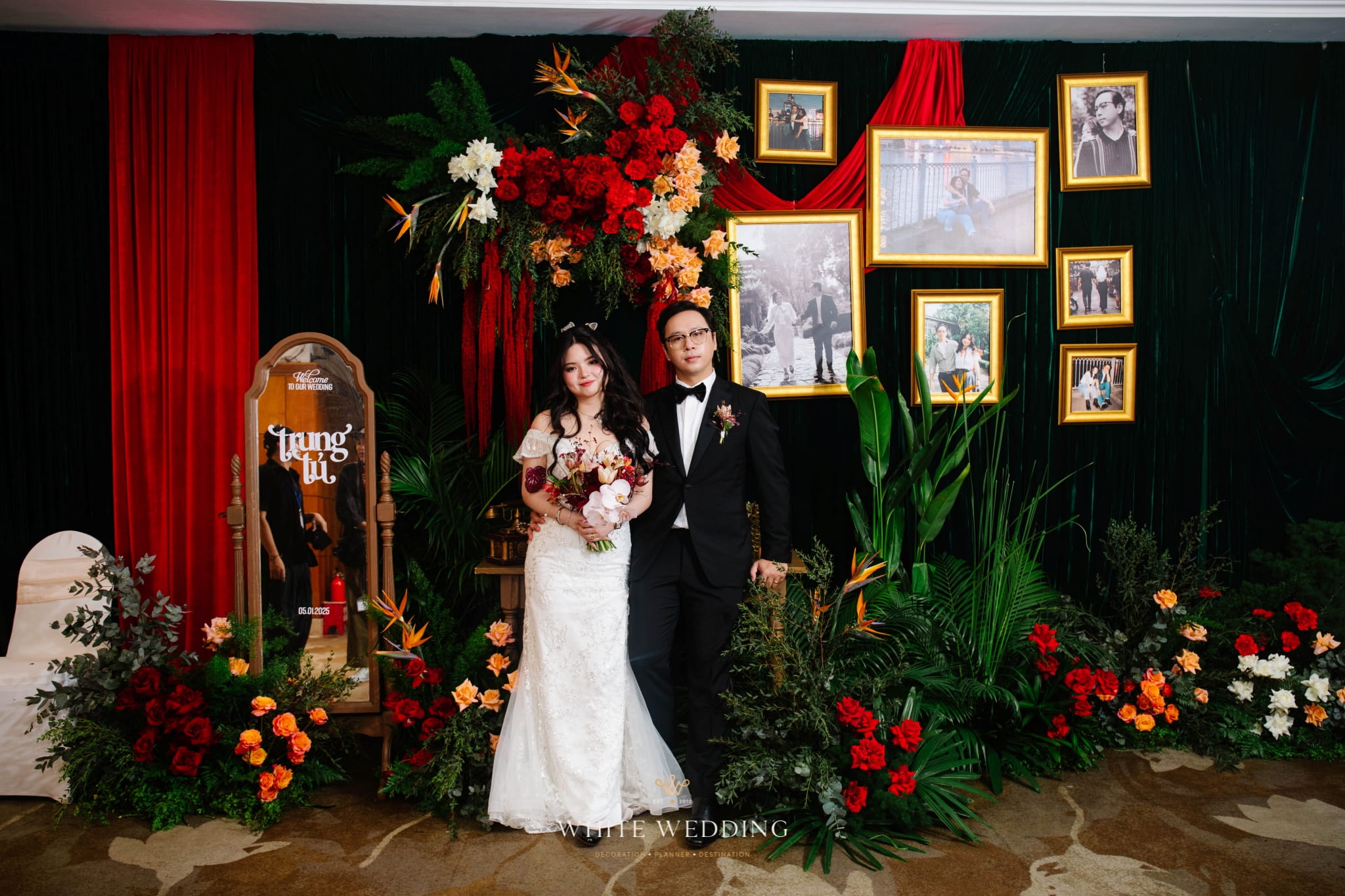 trang tri tiec cuoi indochine crystal white wedding 24 1