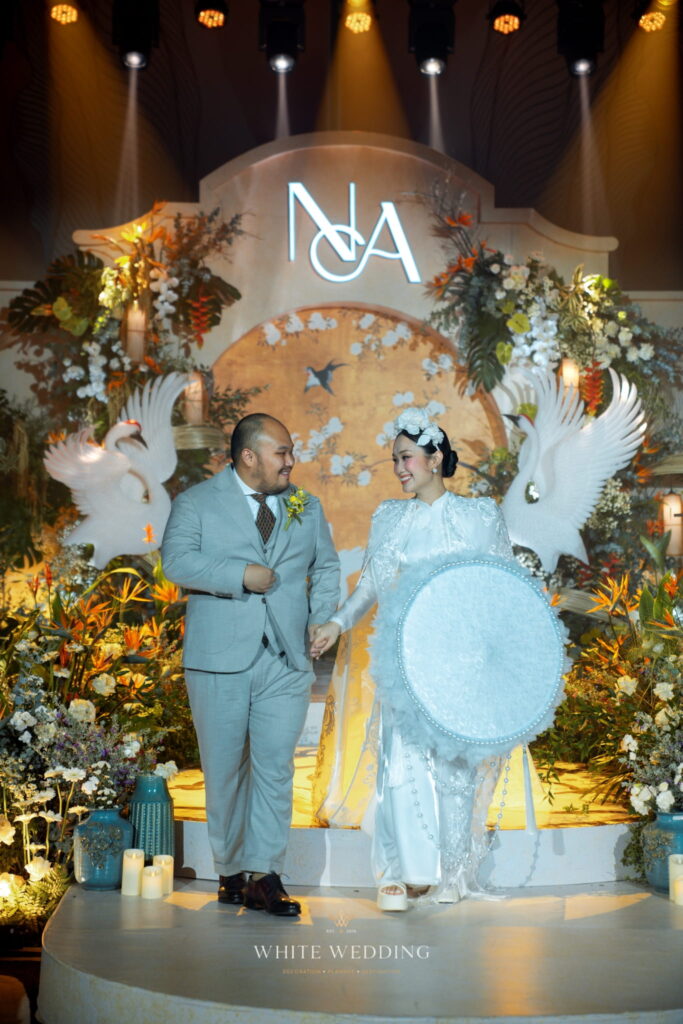 trang tri tiec cuoi indochine royale white wedding 54