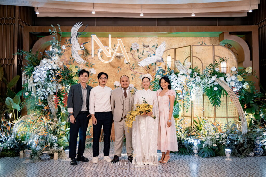 trang tri tiec cuoi indochine royale white wedding 7