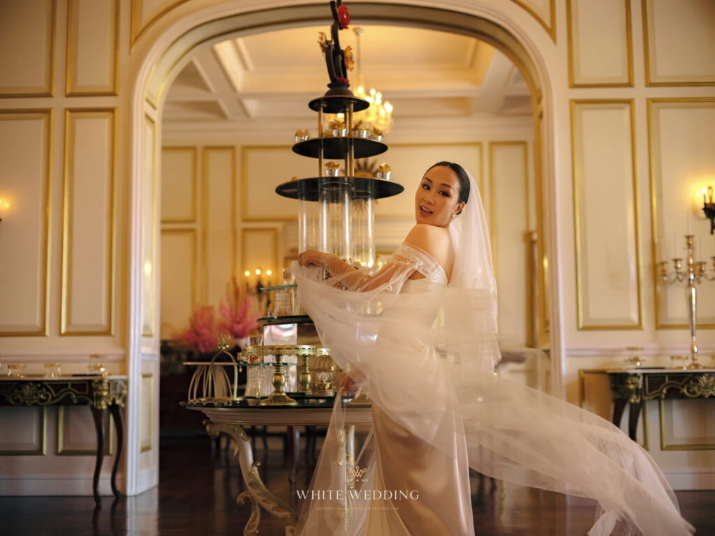trang tri tiec cuoi indochine royale white wedding 87