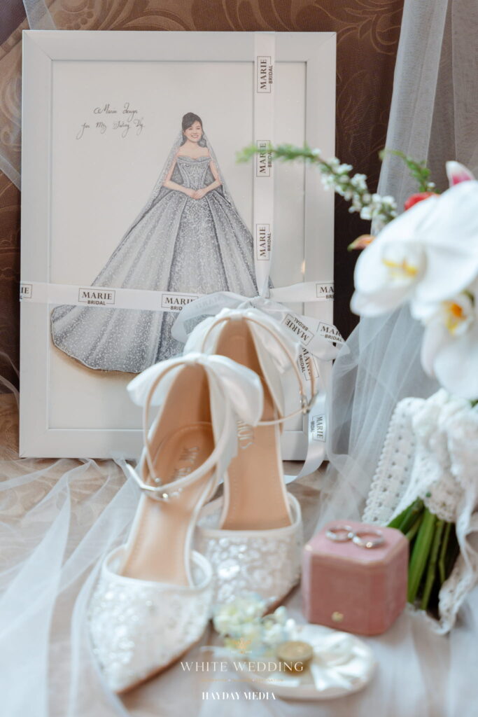 trang tri tiec cuoi ket duyen white wedding 1