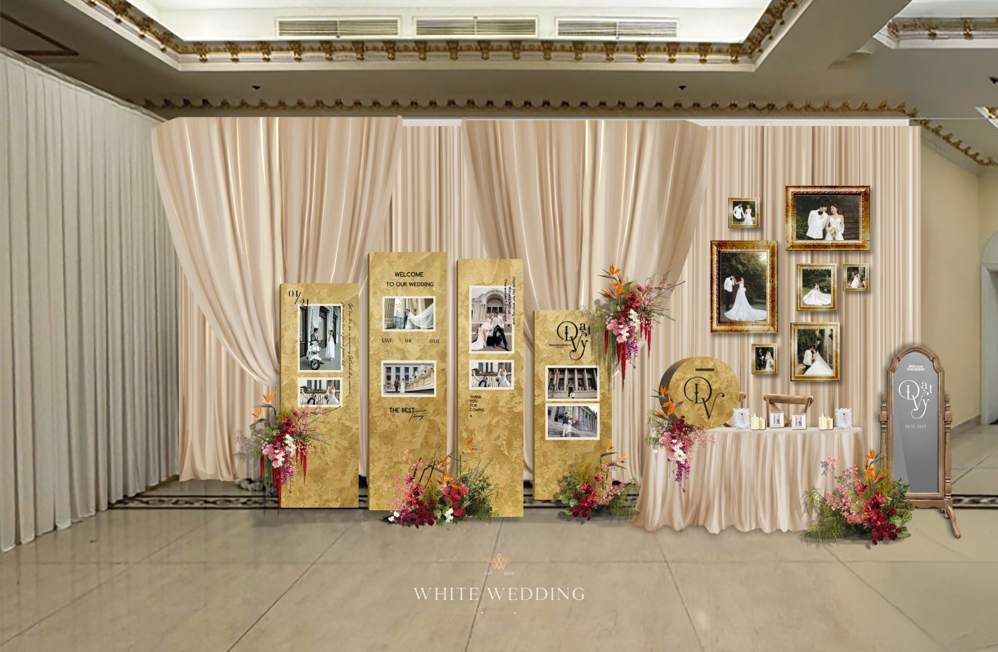 trang tri tiec cuoi ket duyen white wedding 14 2