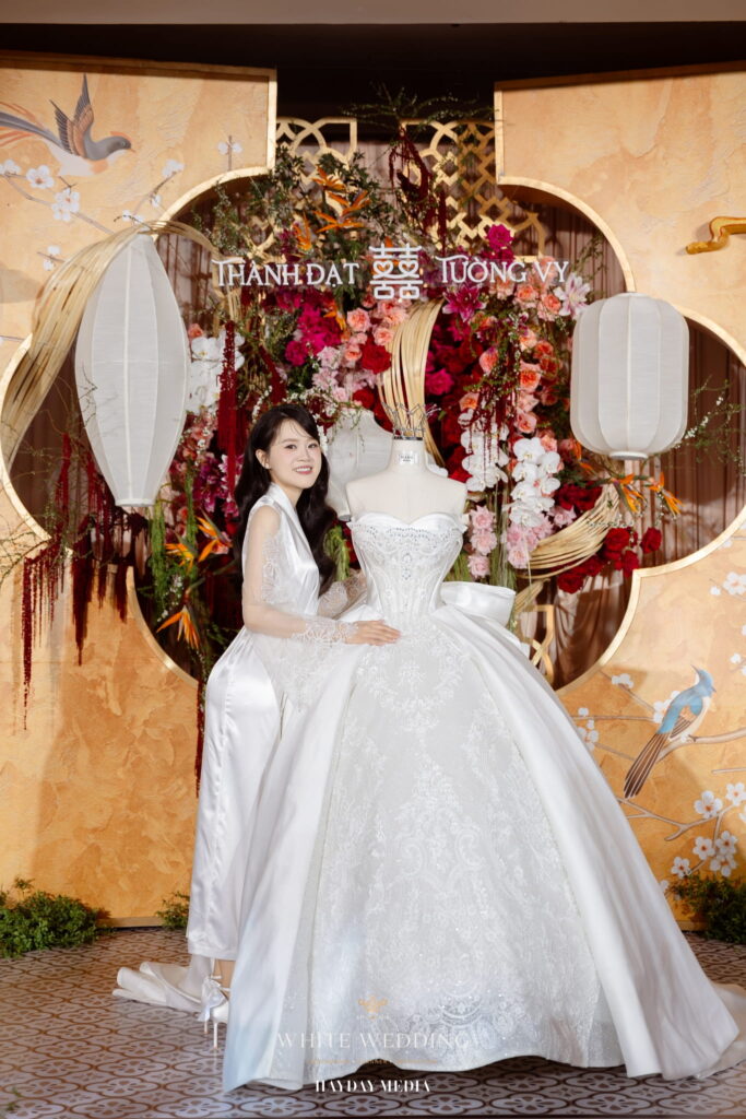 trang tri tiec cuoi ket duyen white wedding 26