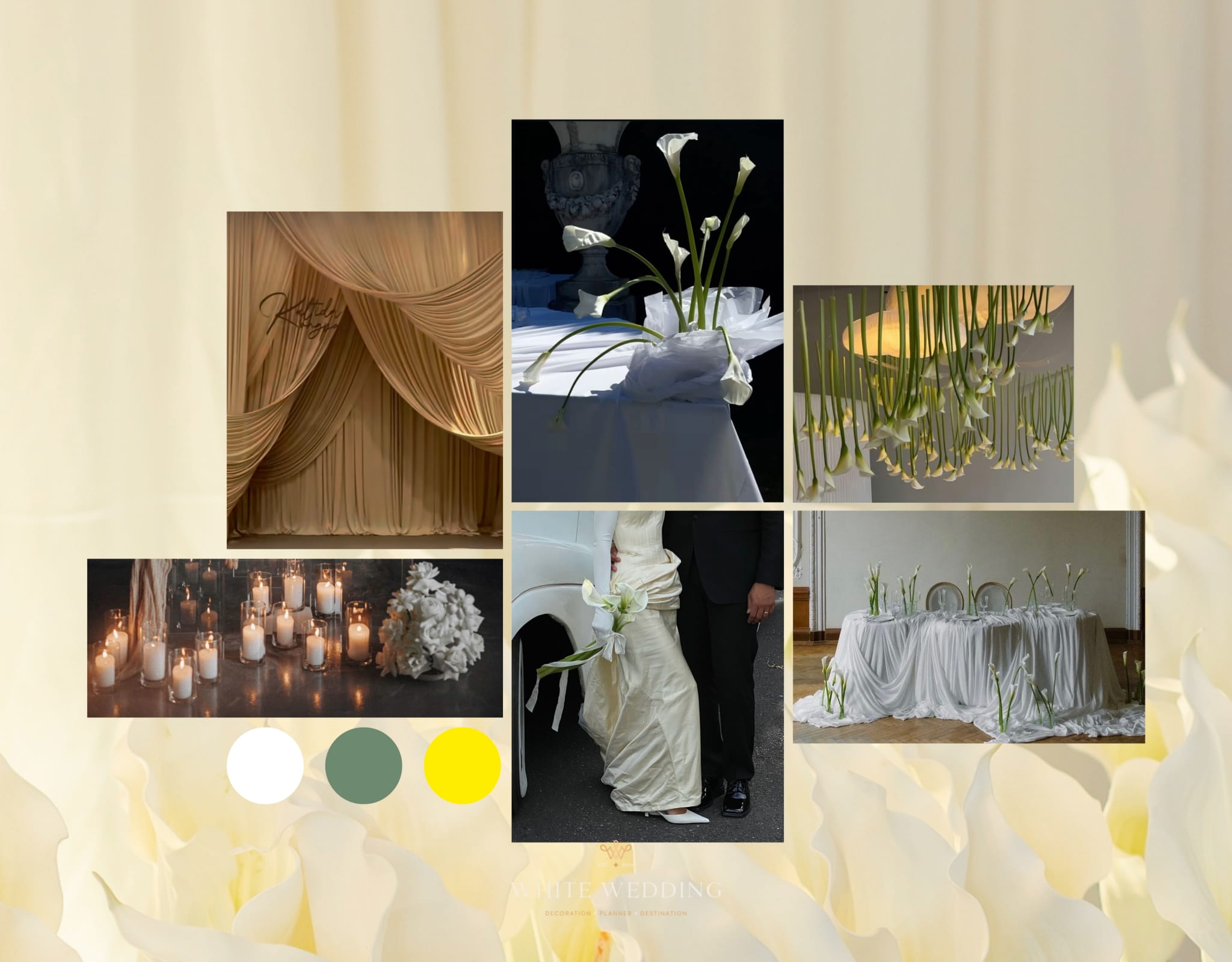 trang tri tiec cuoi less but lasting white wedding 15 1