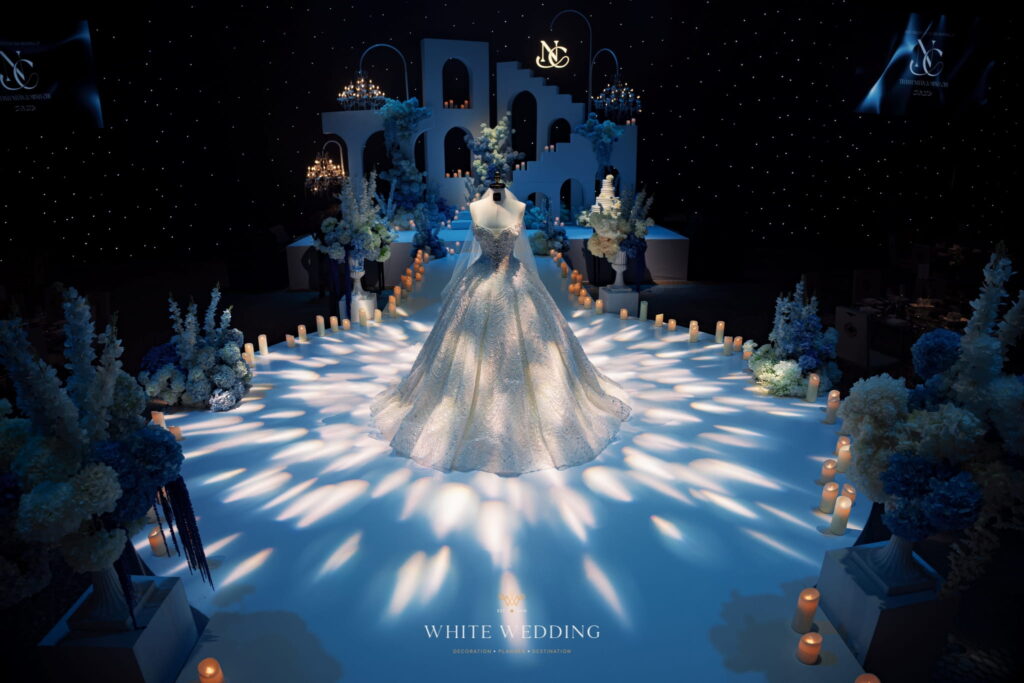 trang tri tiec cuoi love you at santorini white wedding 13