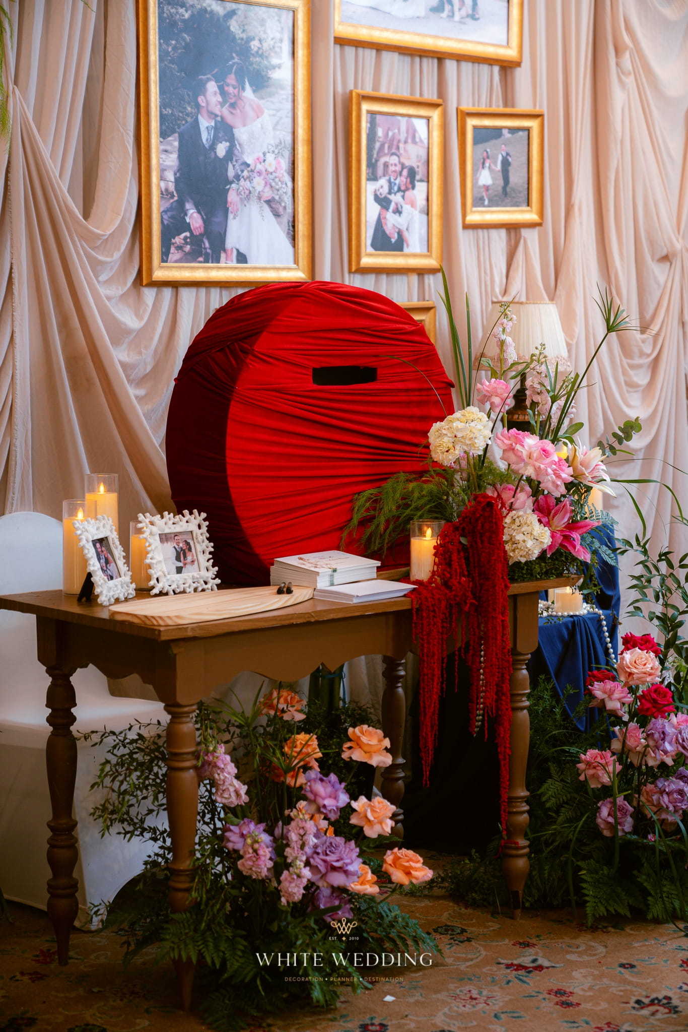 trang tri tiec cuoi timeline indochine white wedding 39