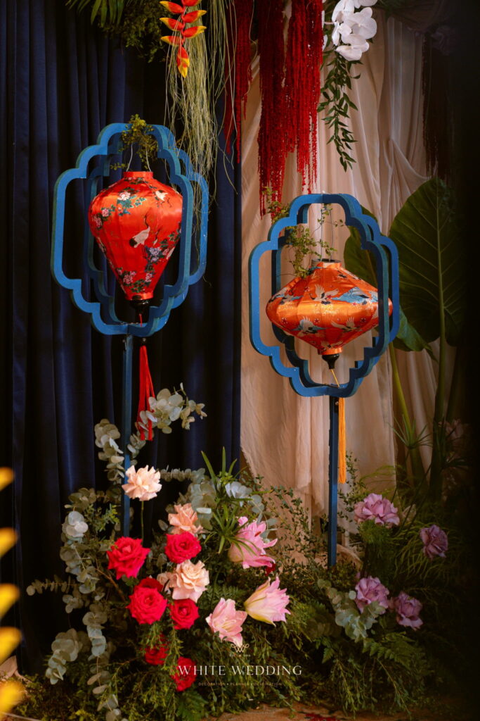 trang tri tiec cuoi timeline indochine white wedding 40