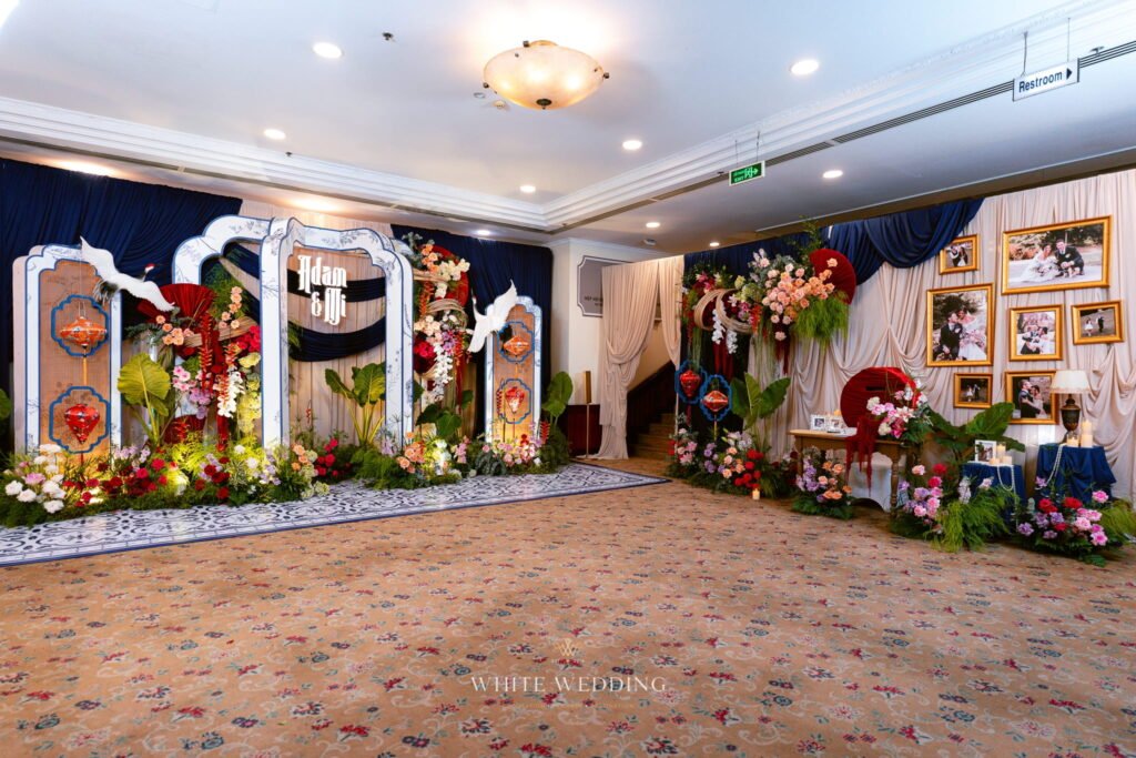 trang tri tiec cuoi timeline indochine white wedding 46