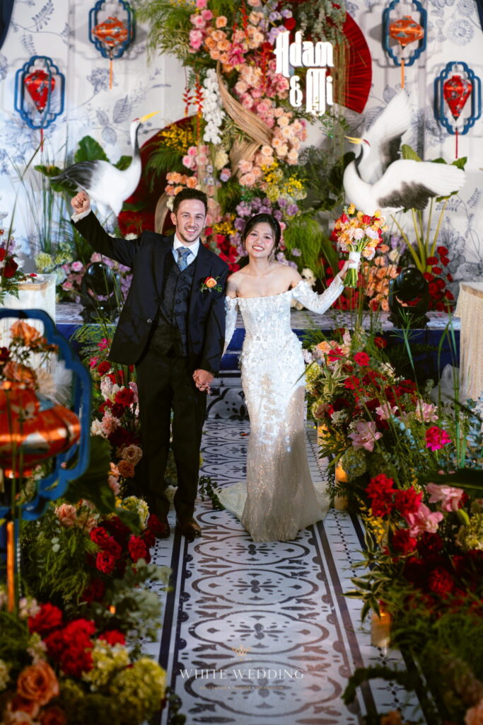 trang tri tiec cuoi timeline indochine white wedding 54