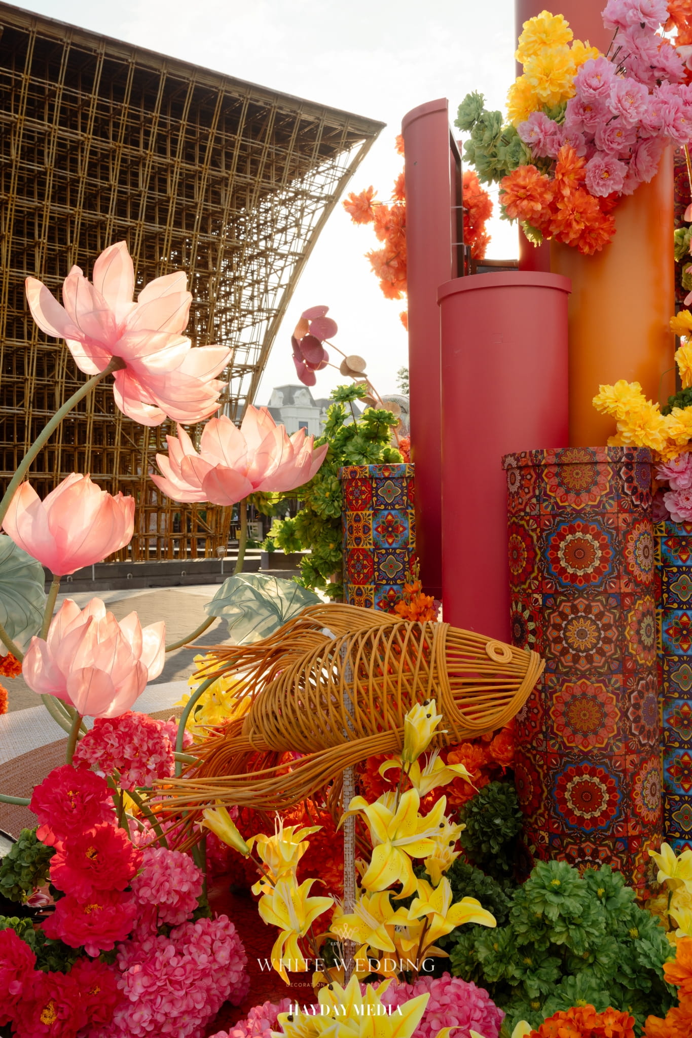 Tinh Hoa Việt Nam 88 trang tri tiec cuoi tinh hoa viet nam white wedding 116 1