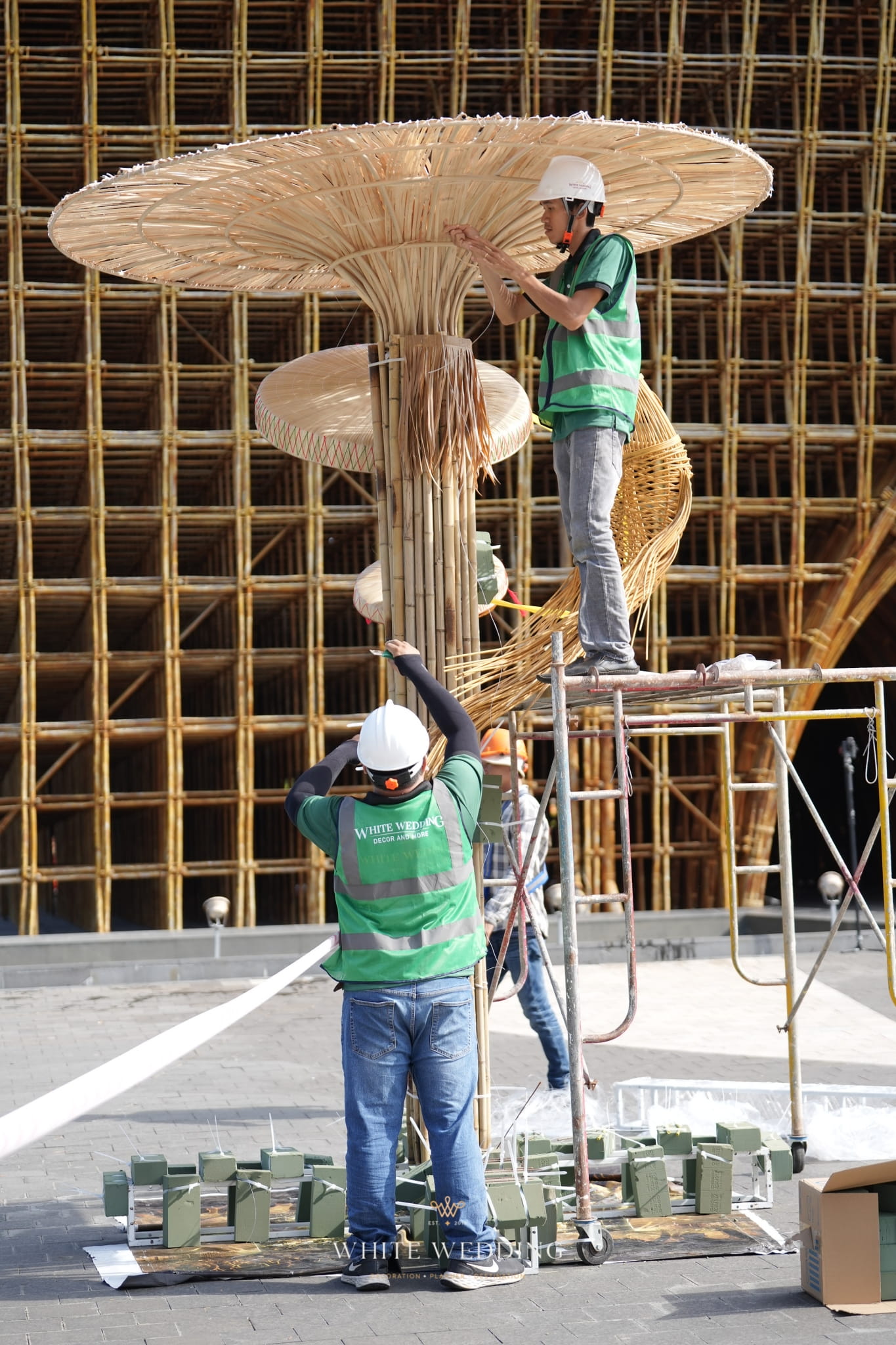 Tinh Hoa Việt Nam 31 trang tri tiec cuoi tinh hoa viet nam white wedding 13 1