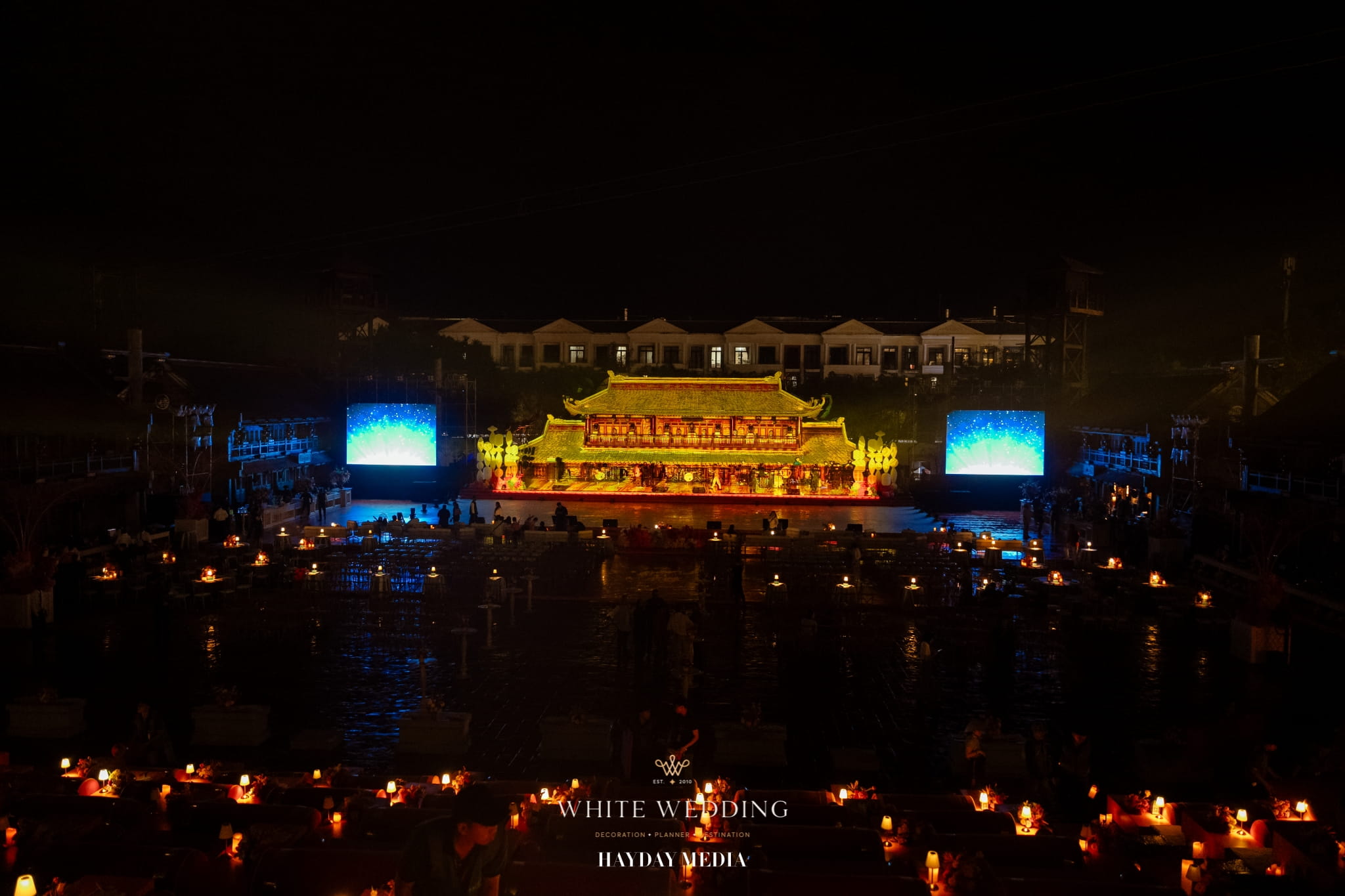 White Wedding xưởng sản xuất in-house trang trí cưới