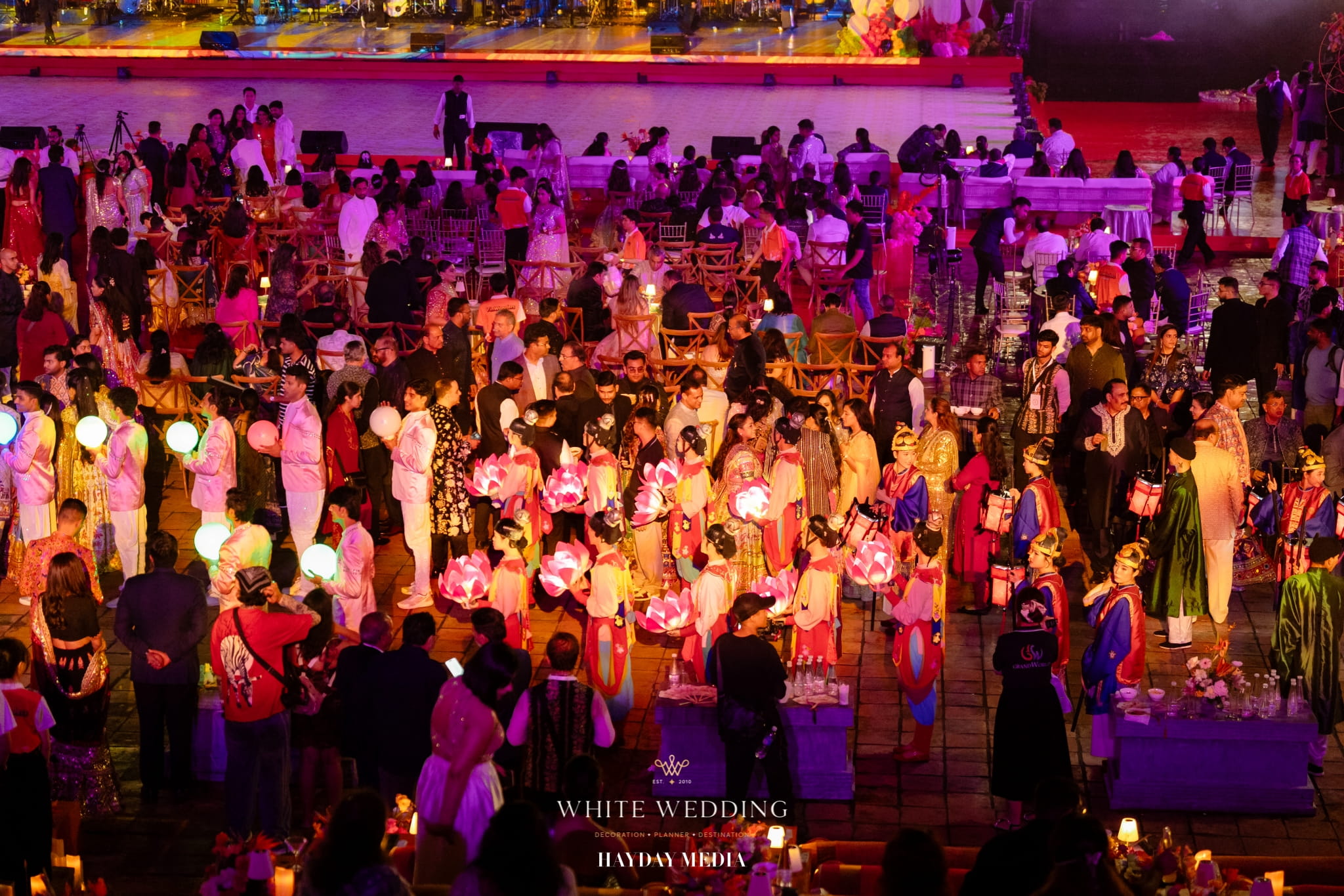 Hậu cần vận chuyển destination wedding Phú Quốc