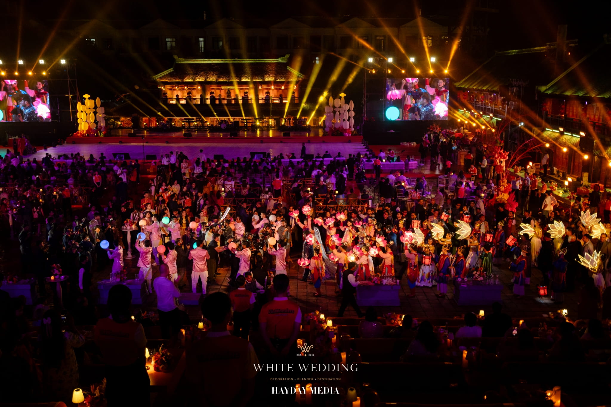 White Wedding thực hiện tiệc cưới quy mô lớn 12000m2