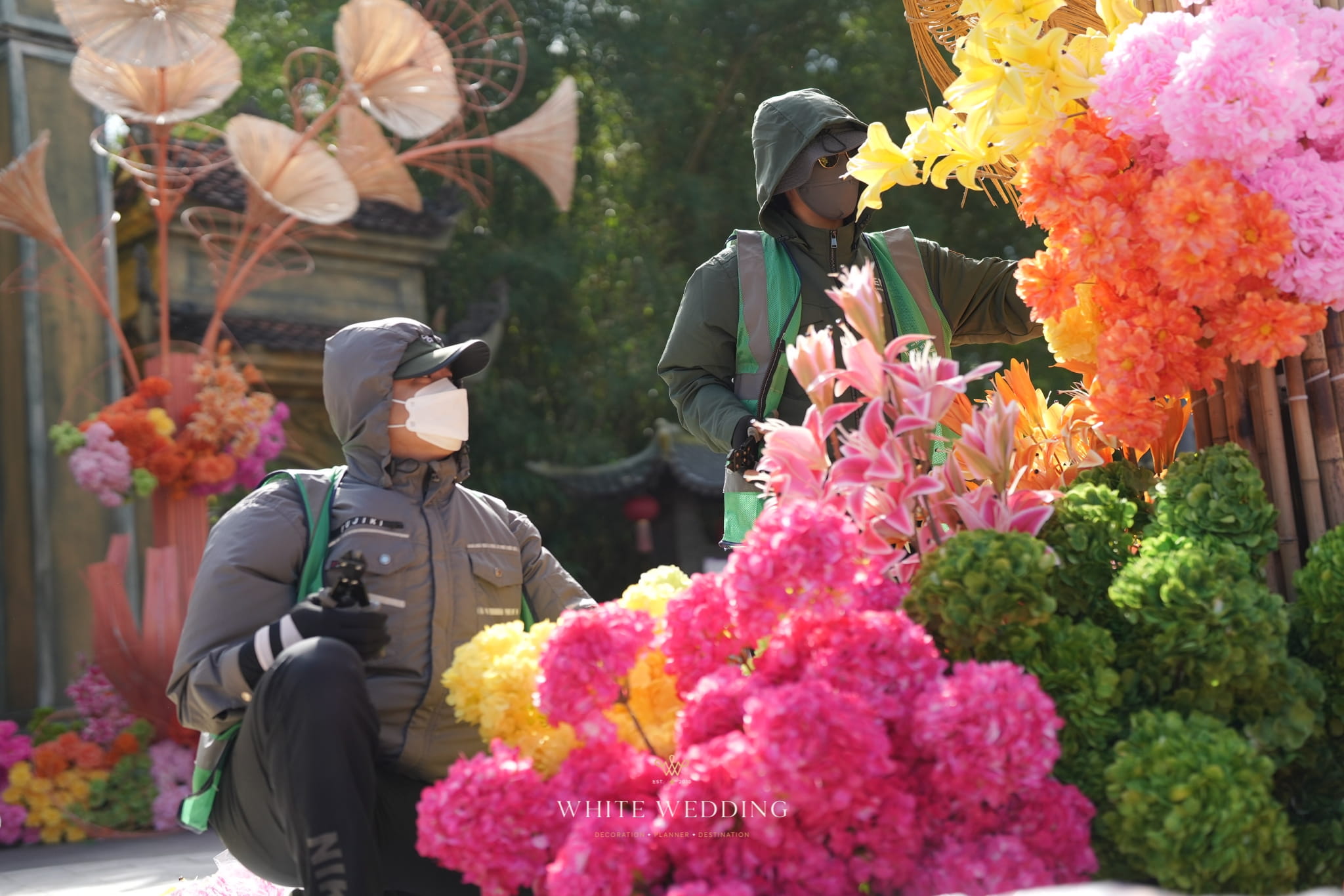 Tinh Hoa Việt Nam 45 trang tri tiec cuoi tinh hoa viet nam white wedding 17 1