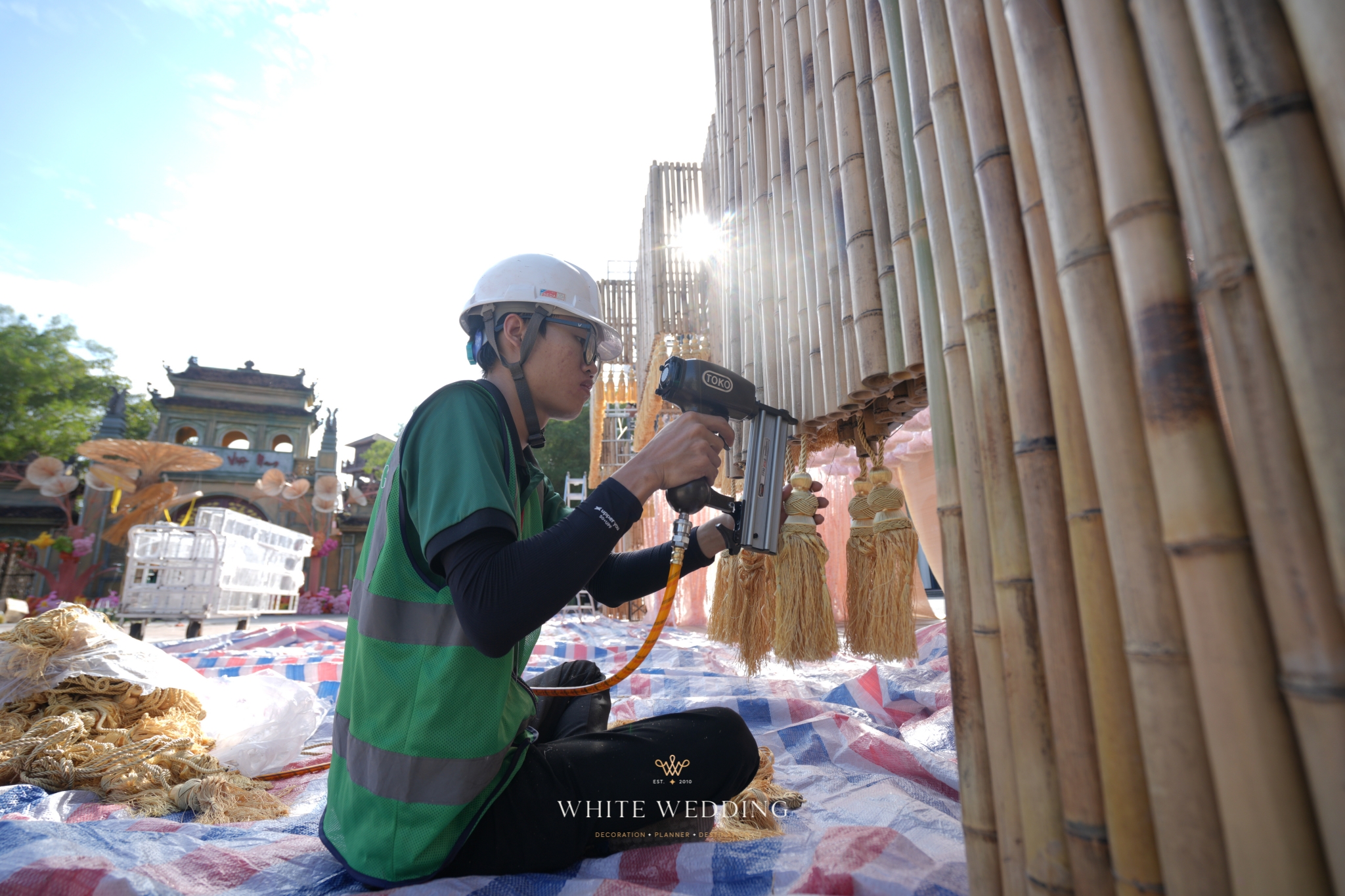 Tinh Hoa Việt Nam 44 trang tri tiec cuoi tinh hoa viet nam white wedding 18 1