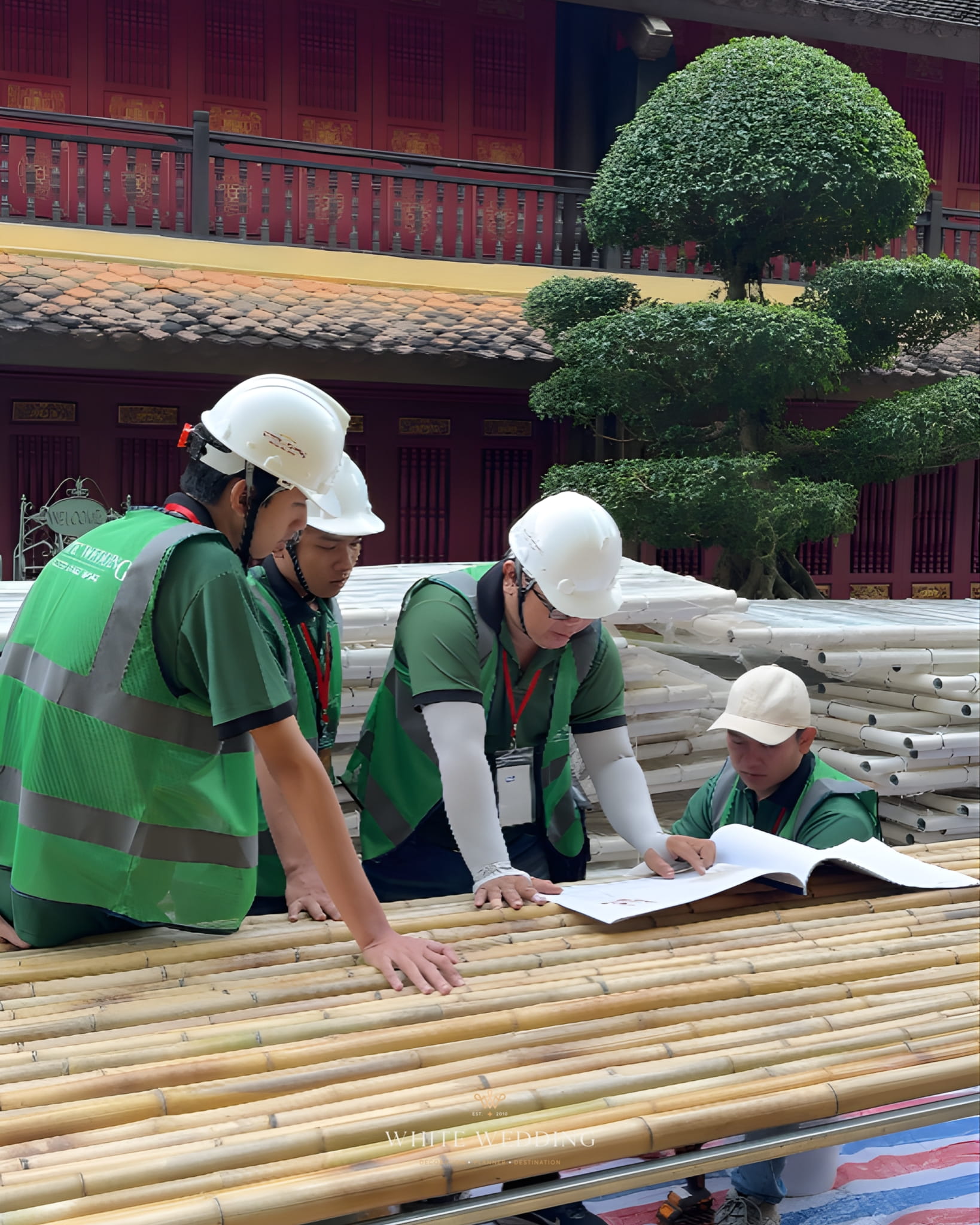 Tinh Hoa Việt Nam 24 trang tri tiec cuoi tinh hoa viet nam white wedding 2 1