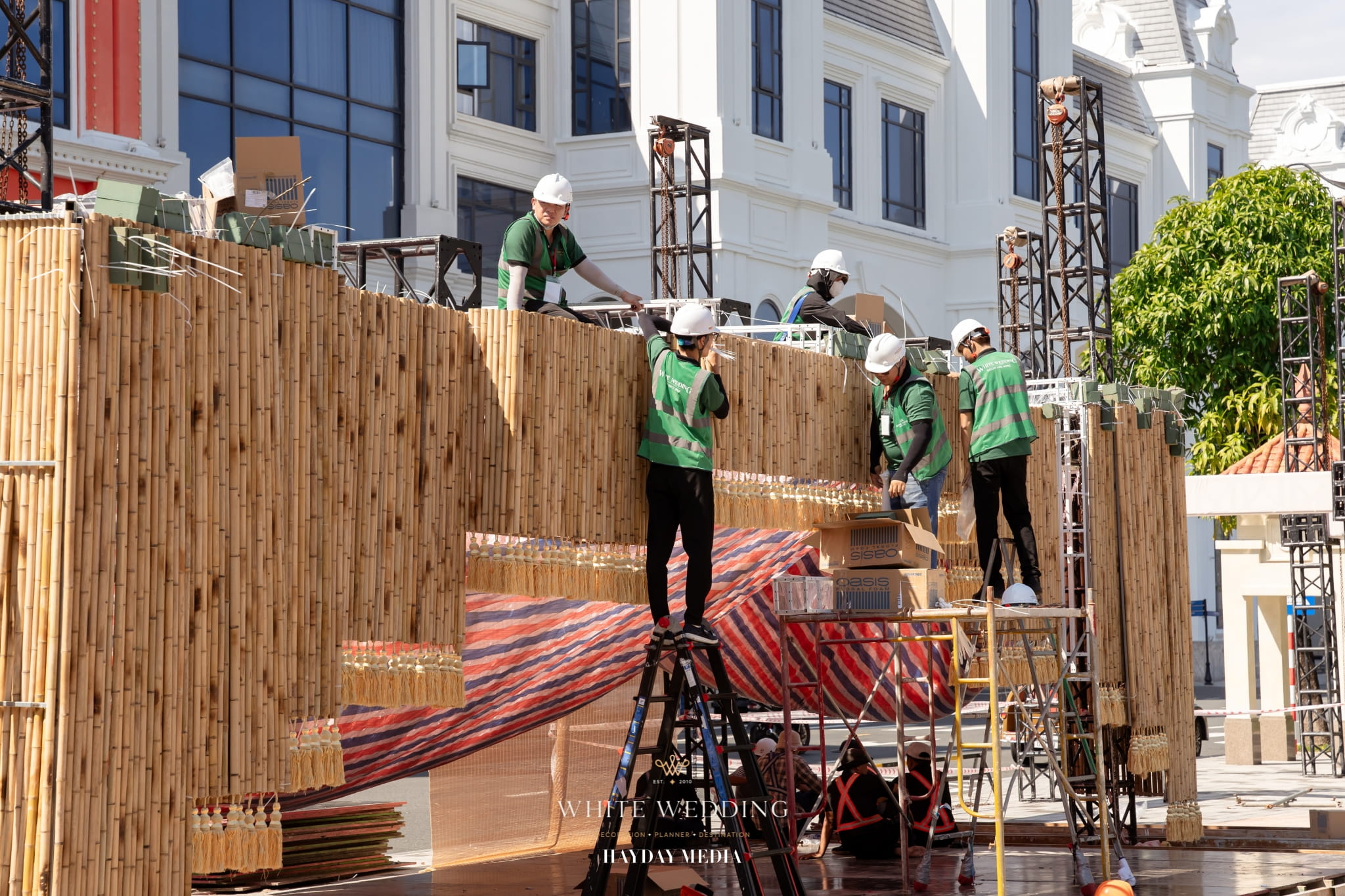 Tinh Hoa Việt Nam 43 trang tri tiec cuoi tinh hoa viet nam white wedding 23 1