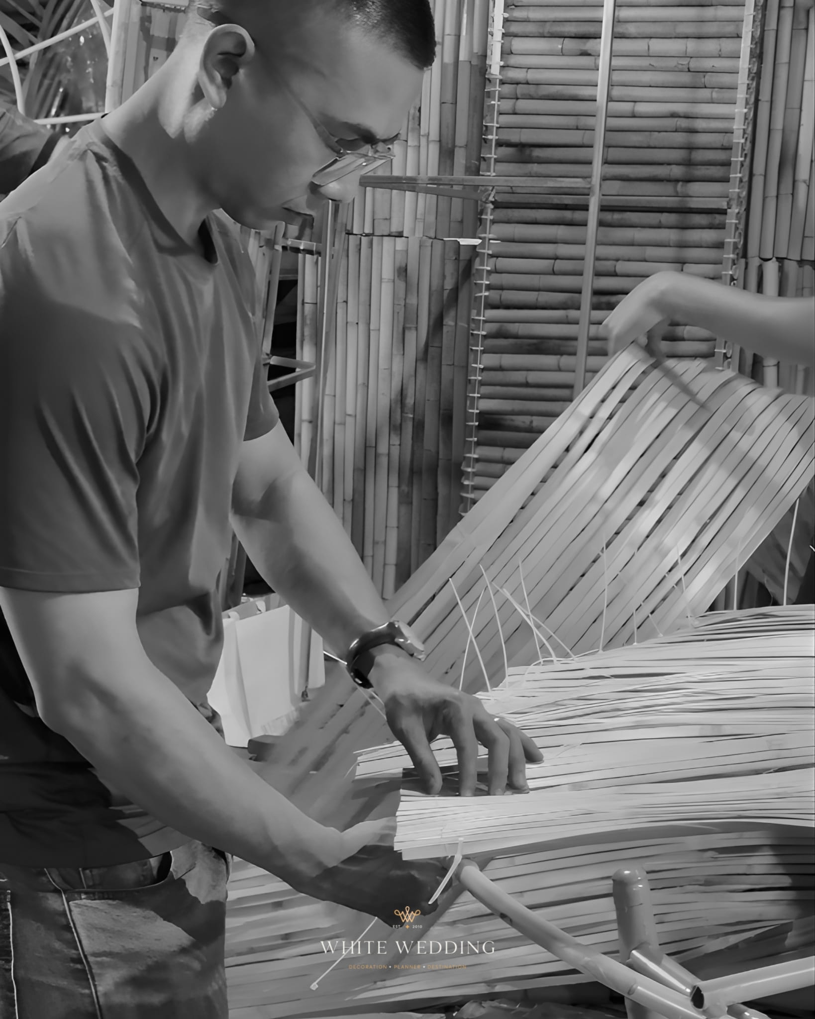 Tinh Hoa Việt Nam 15 trang tri tiec cuoi tinh hoa viet nam white wedding 24