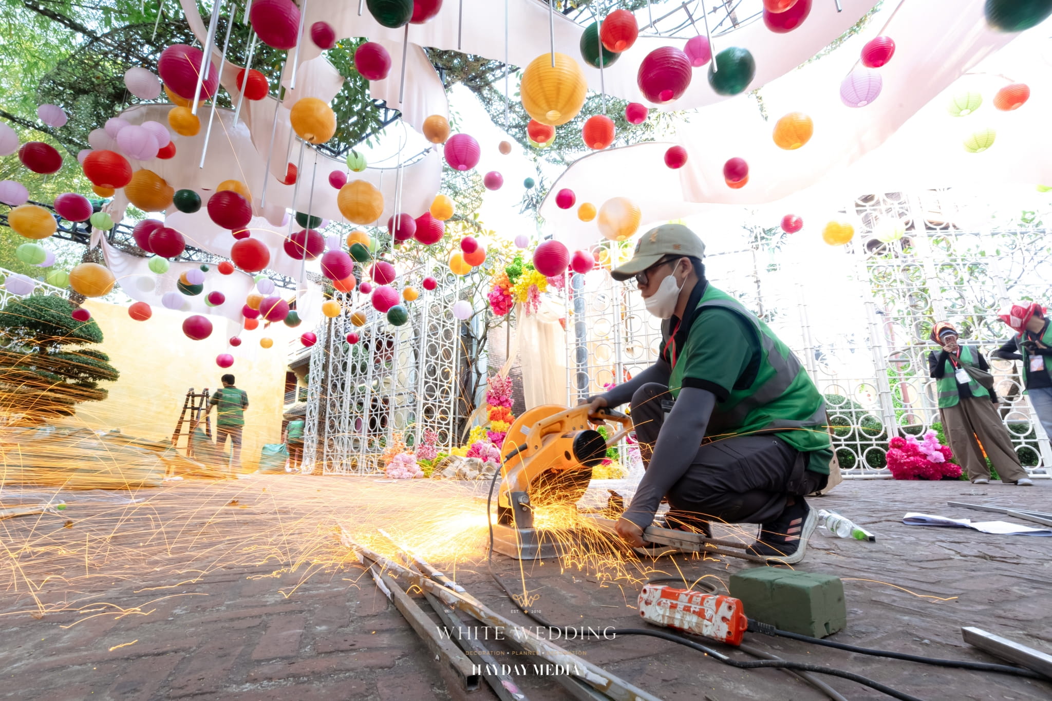 Tinh Hoa Việt Nam 41 trang tri tiec cuoi tinh hoa viet nam white wedding 27 1