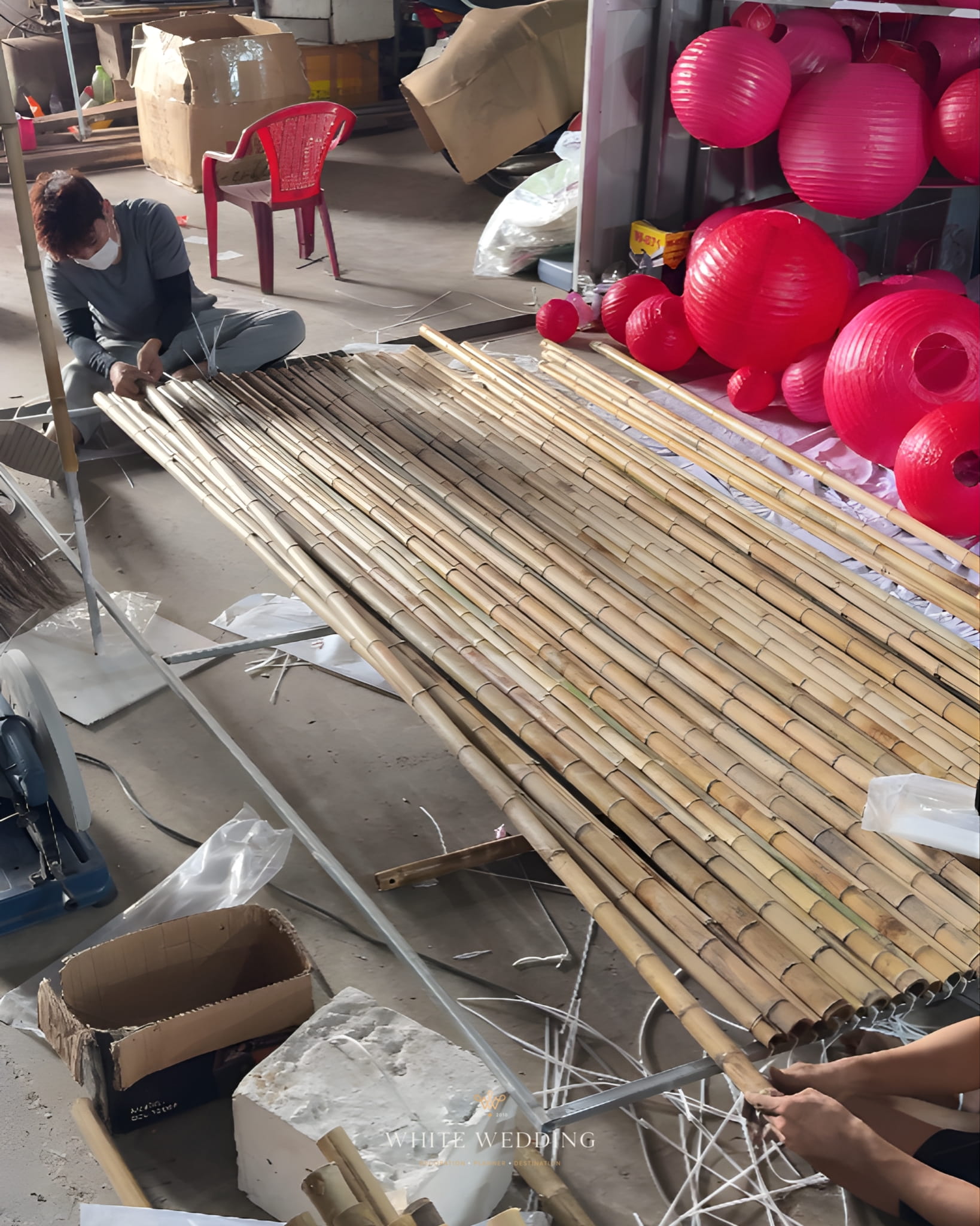 Tinh Hoa Việt Nam 19 trang tri tiec cuoi tinh hoa viet nam white wedding 27