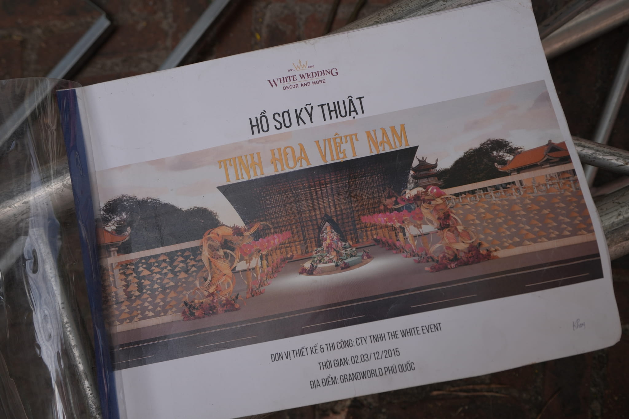 Tinh Hoa Việt Nam 7 trang tri tiec cuoi tinh hoa viet nam white wedding 35