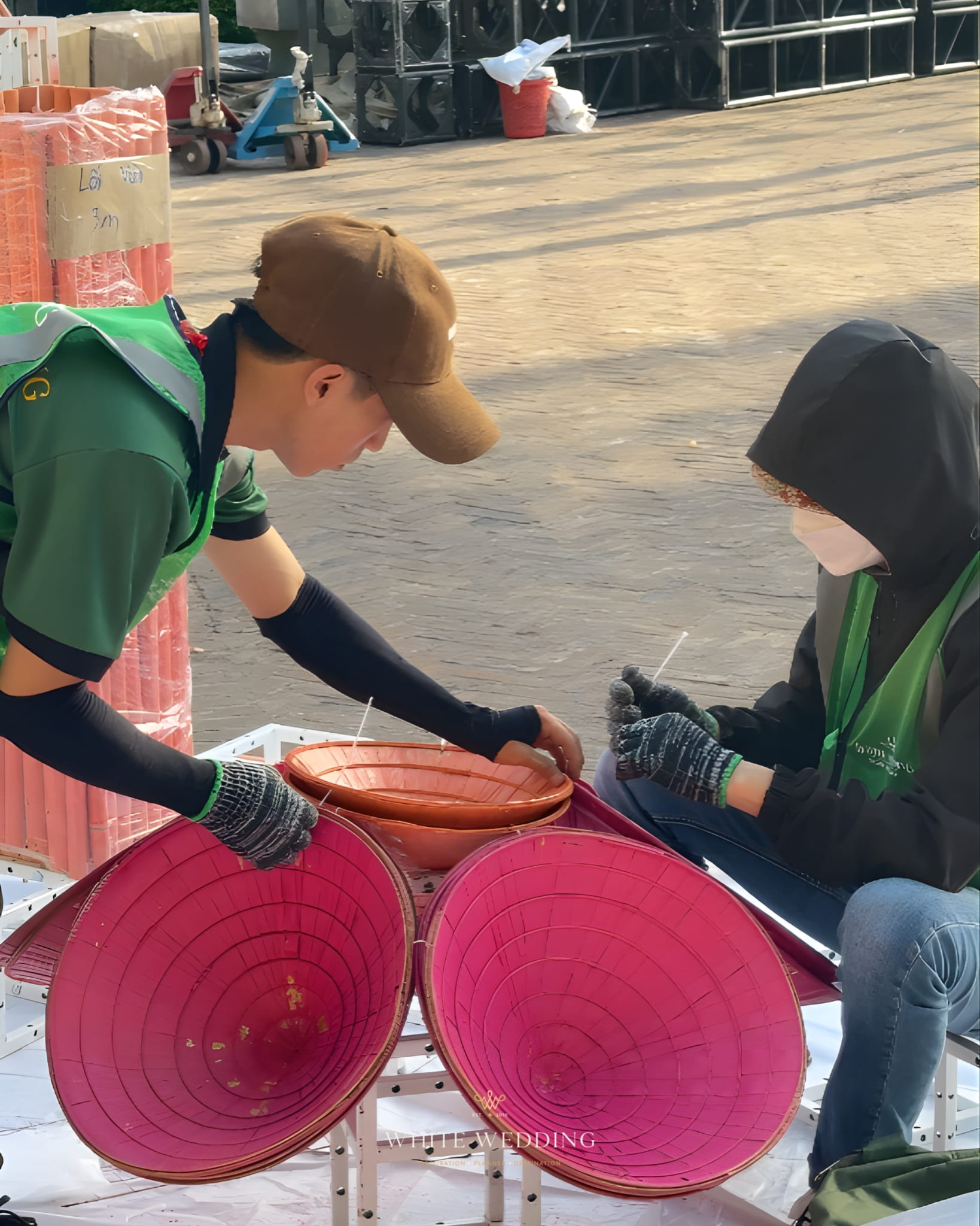 Tinh Hoa Việt Nam 26 trang tri tiec cuoi tinh hoa viet nam white wedding 6