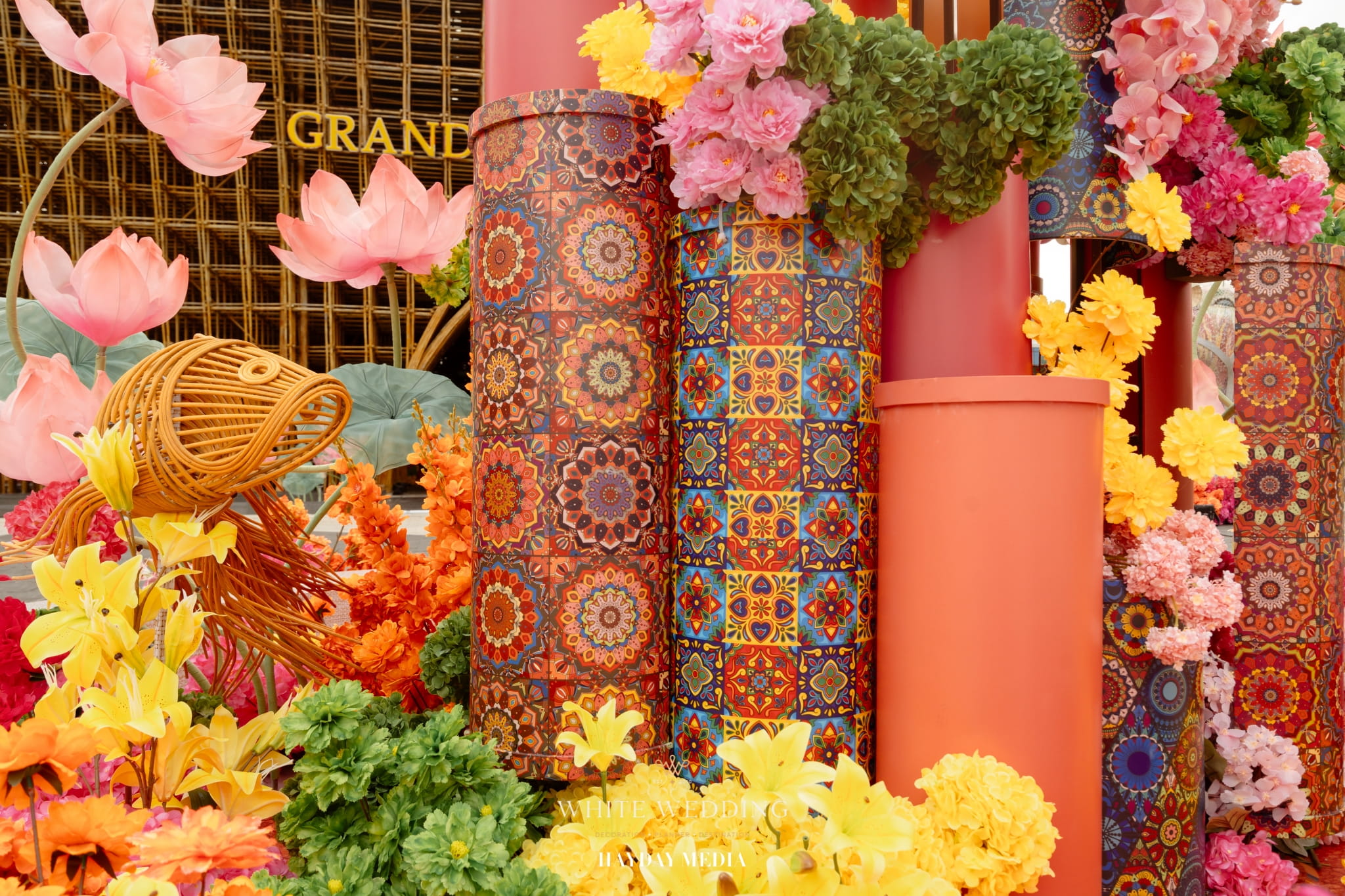 Tinh Hoa Việt Nam 67 trang tri tiec cuoi tinh hoa viet nam white wedding 91 1