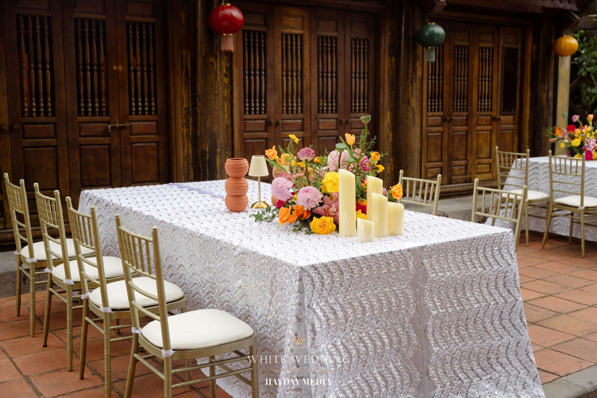 Tinh Hoa Việt Nam 73 trang tri tiec cuoi tinh hoa viet nam white wedding 99 1