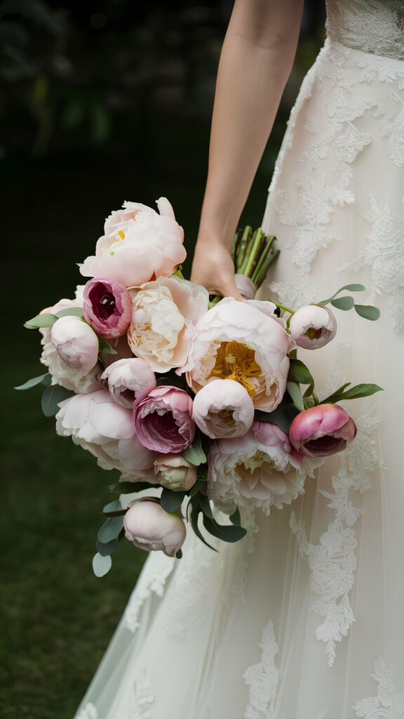 Hoa cưới cầm tay 2026: từ Romantic Garden đến Dried Bouquett 13 hoa cuoi lan cala lily 6