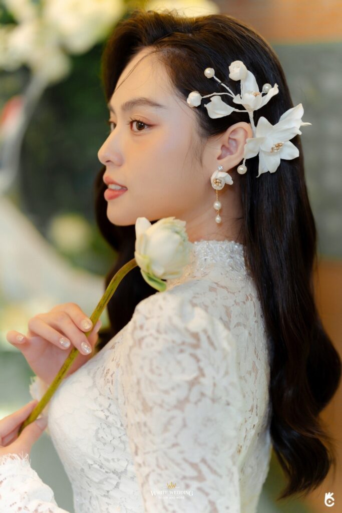 kieu toc co dau white wedding2