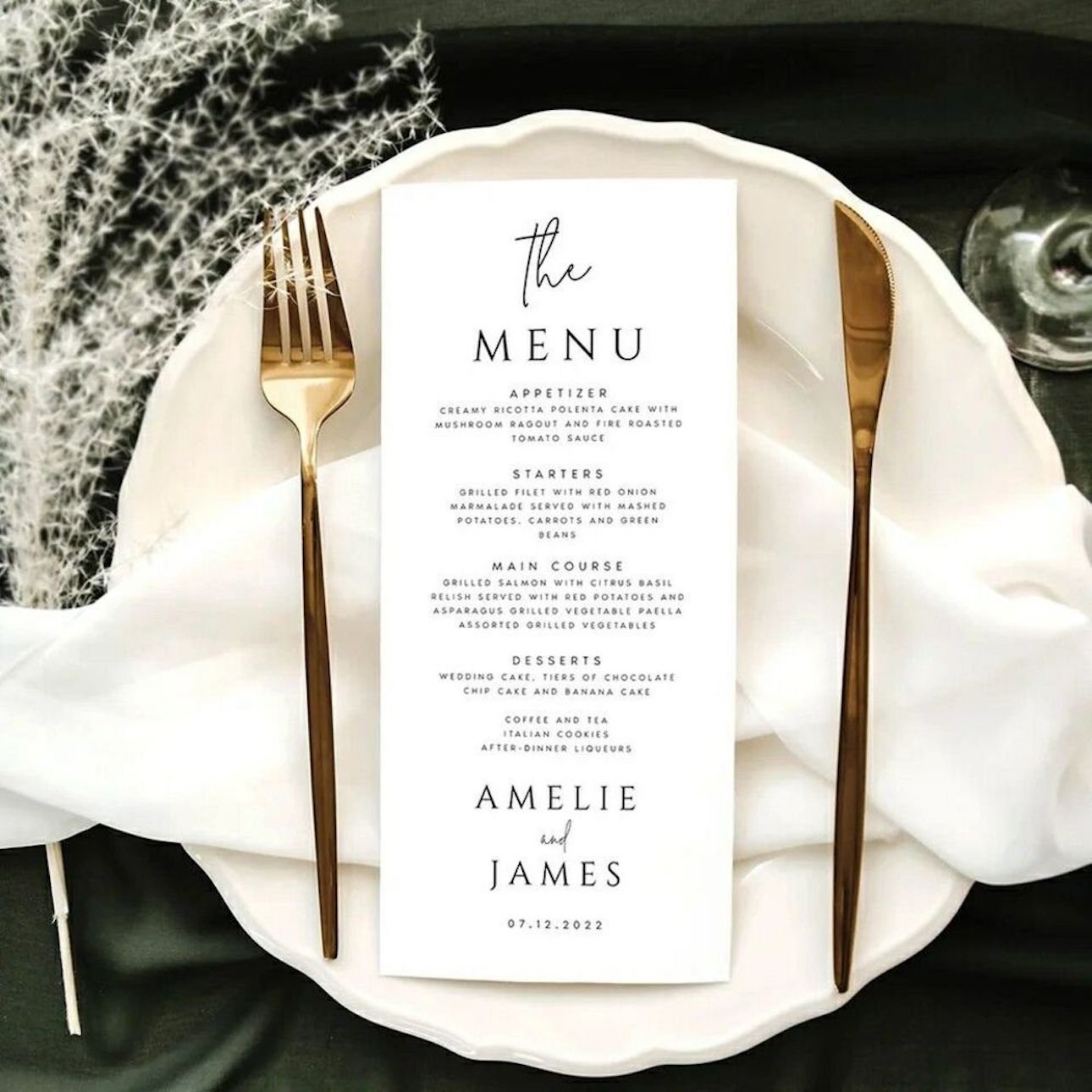 menu tiec cuoi