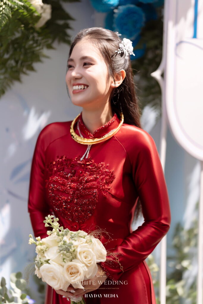 trang tri le gia tien blue rhythm white wedding 26