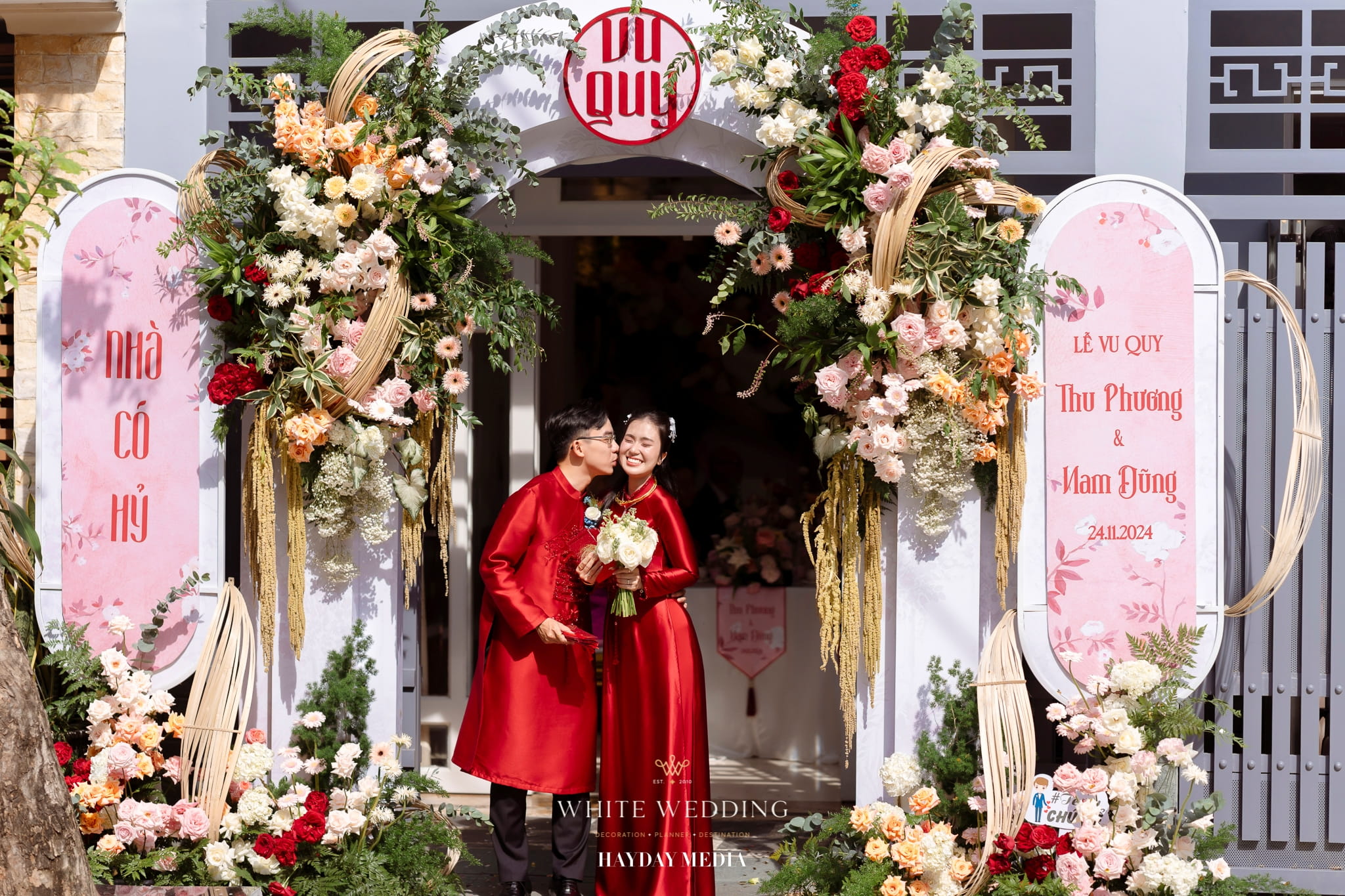 trang tri le gia tien dawn of grace white wedding 25