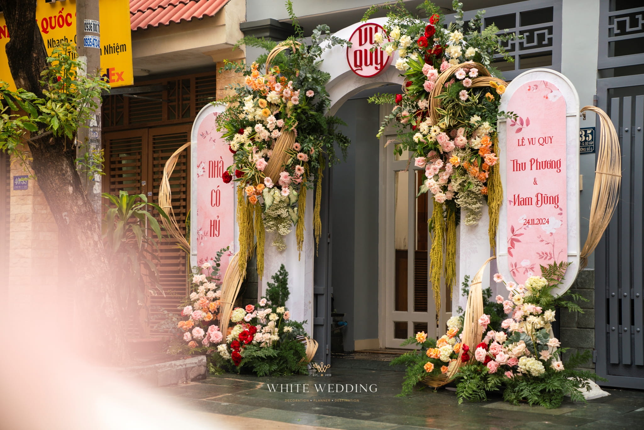trang tri le gia tien dawn of grace white wedding 32