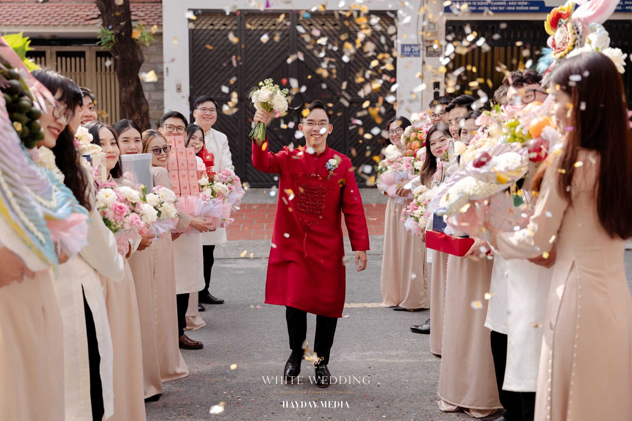 trang tri le gia tien dawn of grace white wedding 34