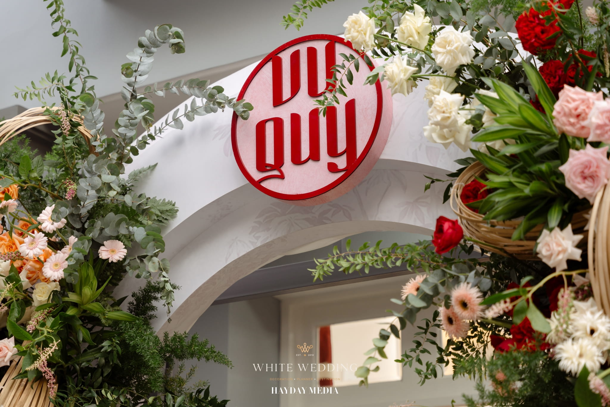 trang tri le gia tien dawn of grace white wedding 50