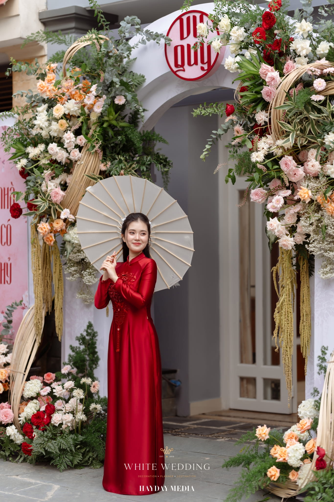 trang tri le gia tien dawn of grace white wedding 66