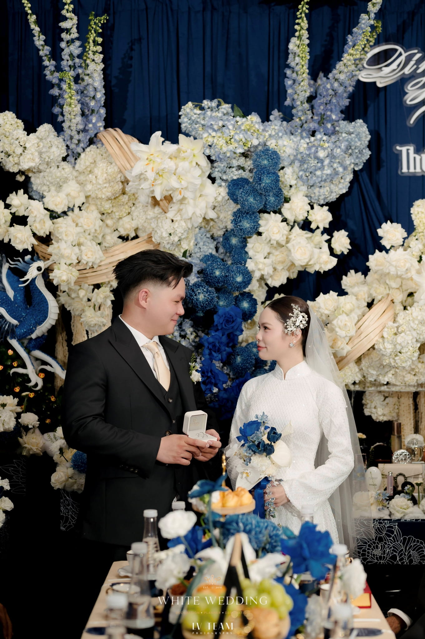 Lam Khúc 39 trang tri le gia tien lam khuc white wedding 24