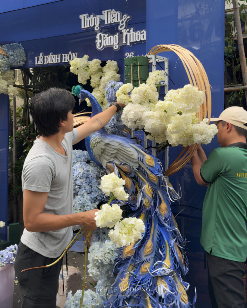 Trang Trí Đám Cưới Bình Dương 2026: Dịch Vụ Trọn Gói & Xu Hướng Mới 11 trang tri le gia tien lam khuc white wedding 7 1