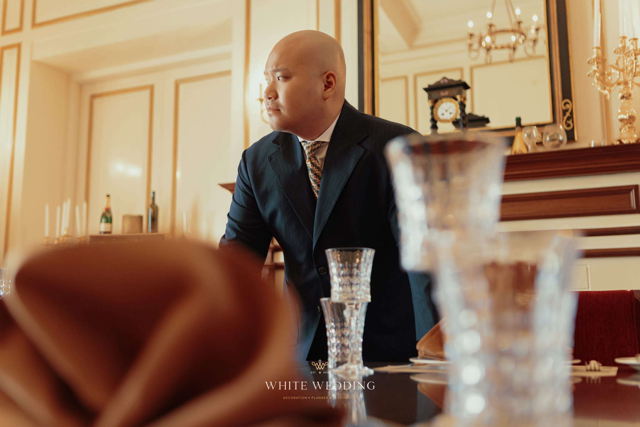 trang tri le vows tri a love intertwined white wedding 23