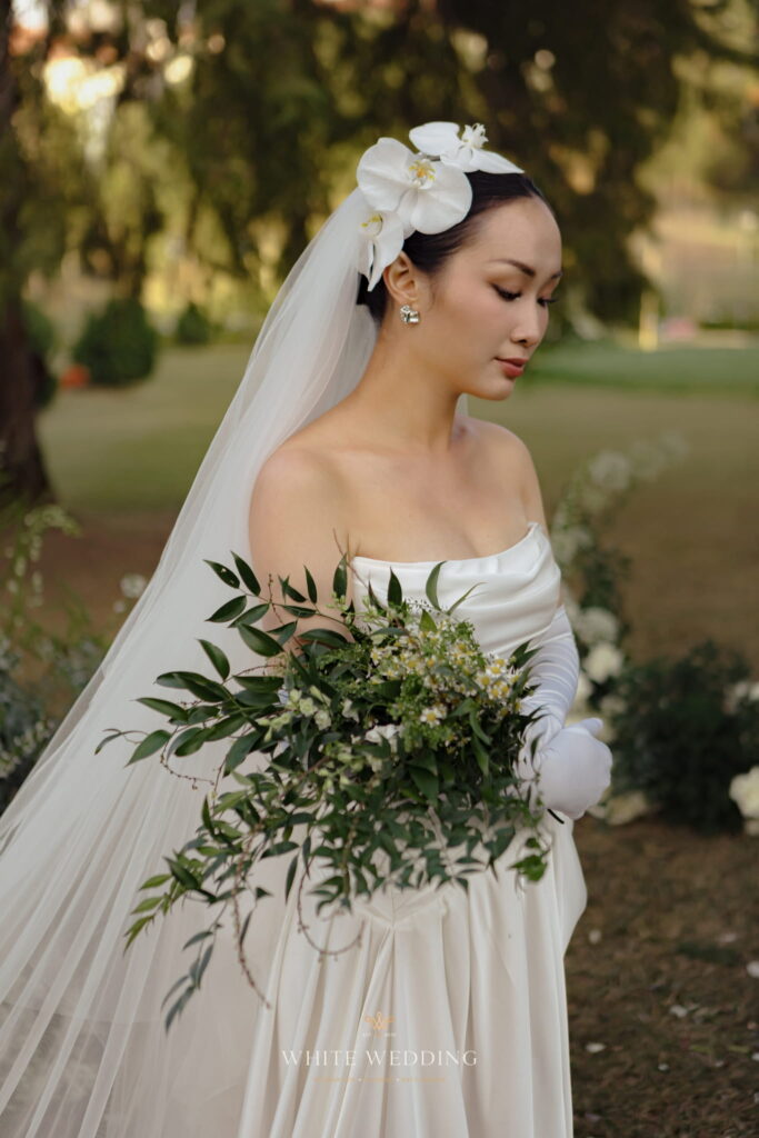 trang tri le vows tri a love intertwined white wedding 38