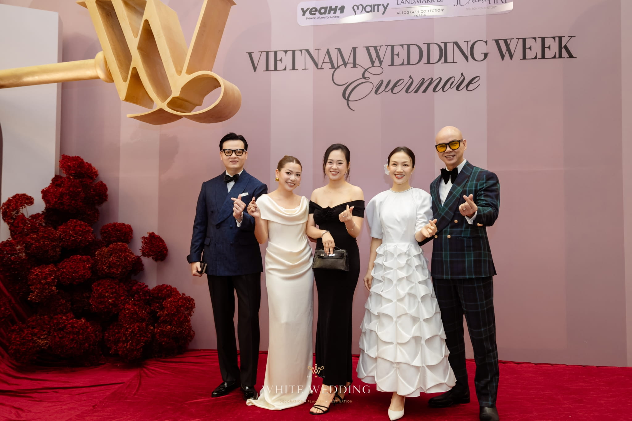 trang tri su kien vietnam wedding week white wedding 10