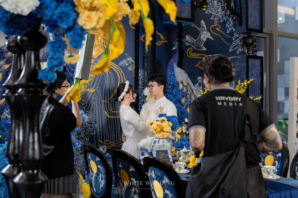 trang tri su kien vietnam wedding week white wedding 33