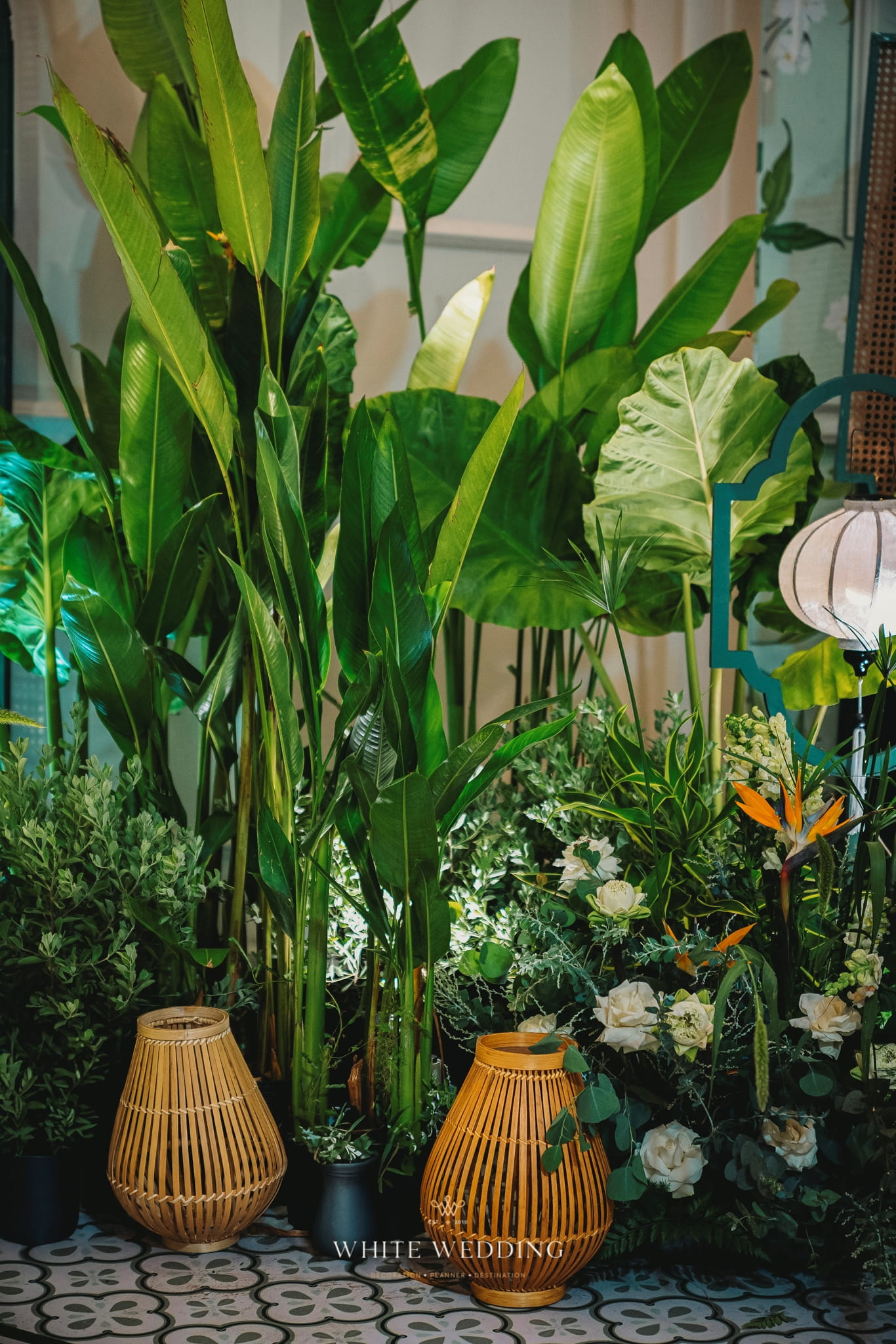 trang tri tiec cuoi modern indochine white wedding 10