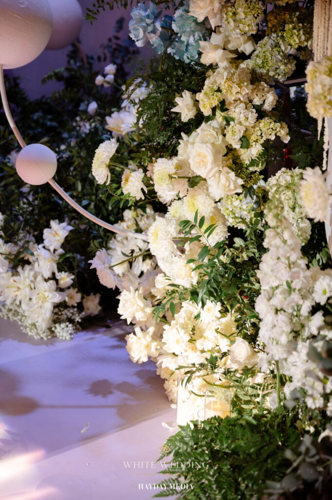 trang tri tiec cuoi pure infinity white wedding 10