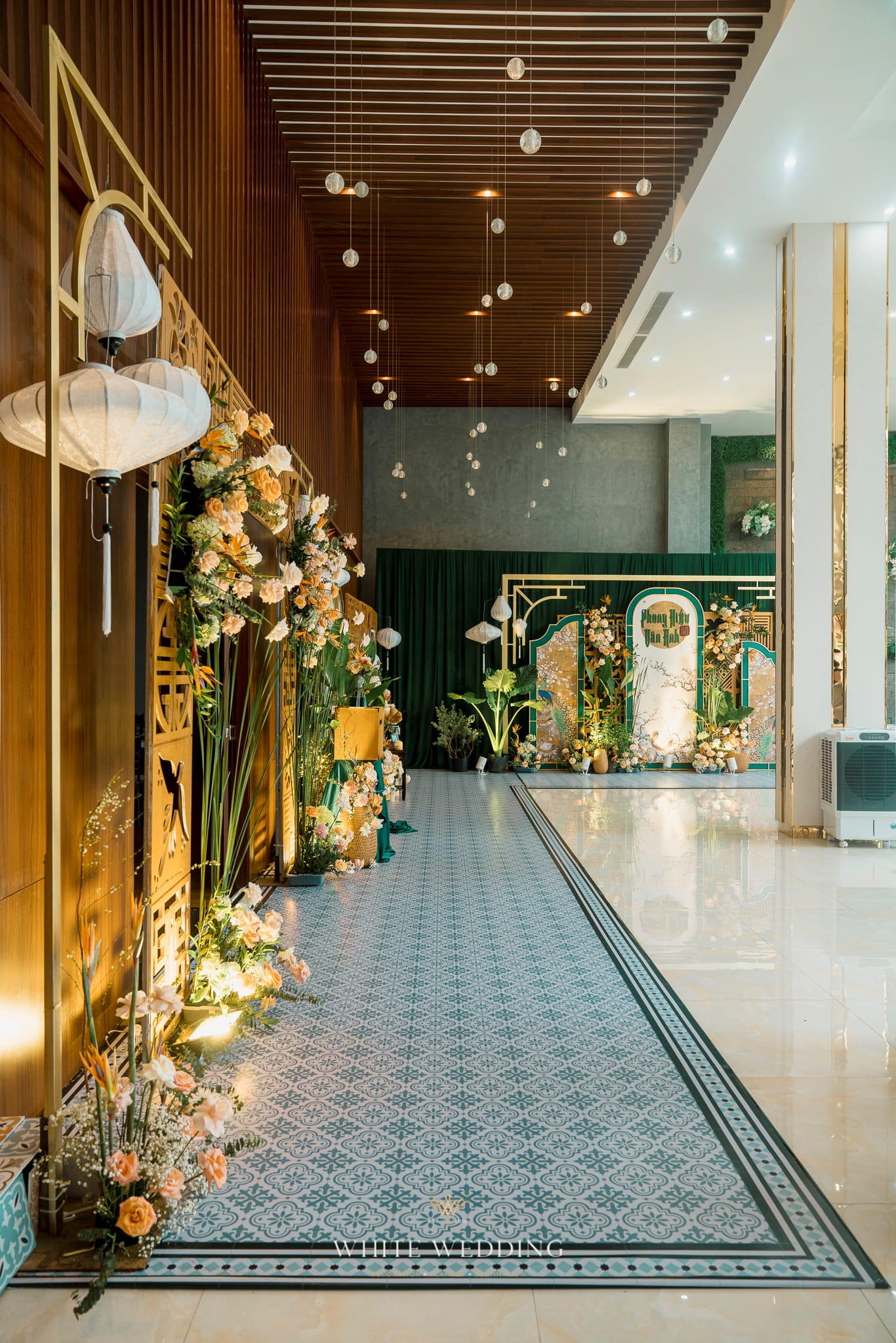 trang tri tiec cuoi traditional wedding white wedding 37