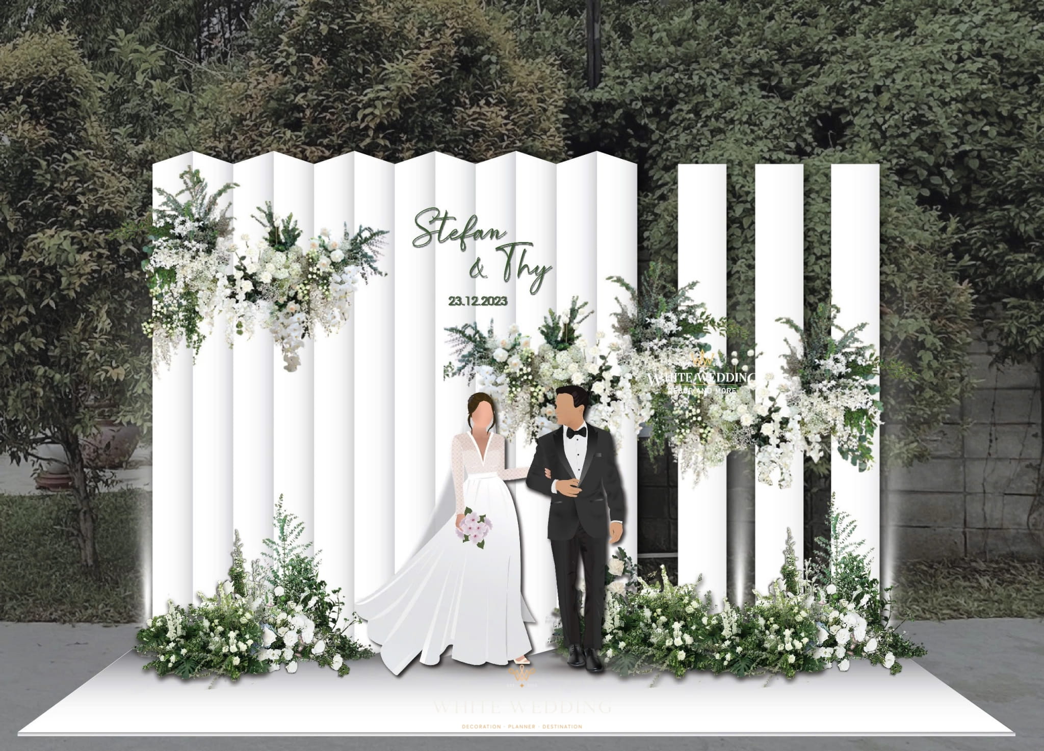White Land 5 trang tri tiec cuoi white land white wedding 7 1